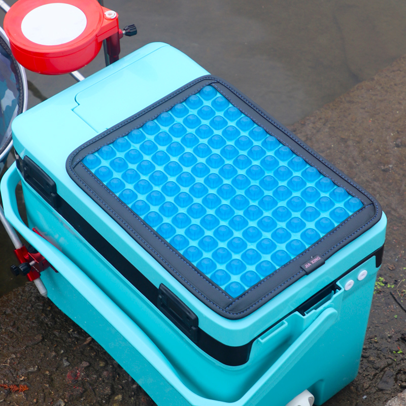 gel crystal cushion - Blue